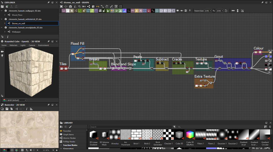 Brick Substance Designer